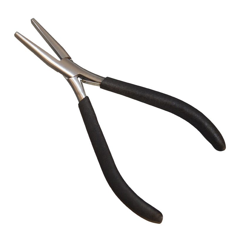 Pinza per extensions bioadesive (piatta/argento)