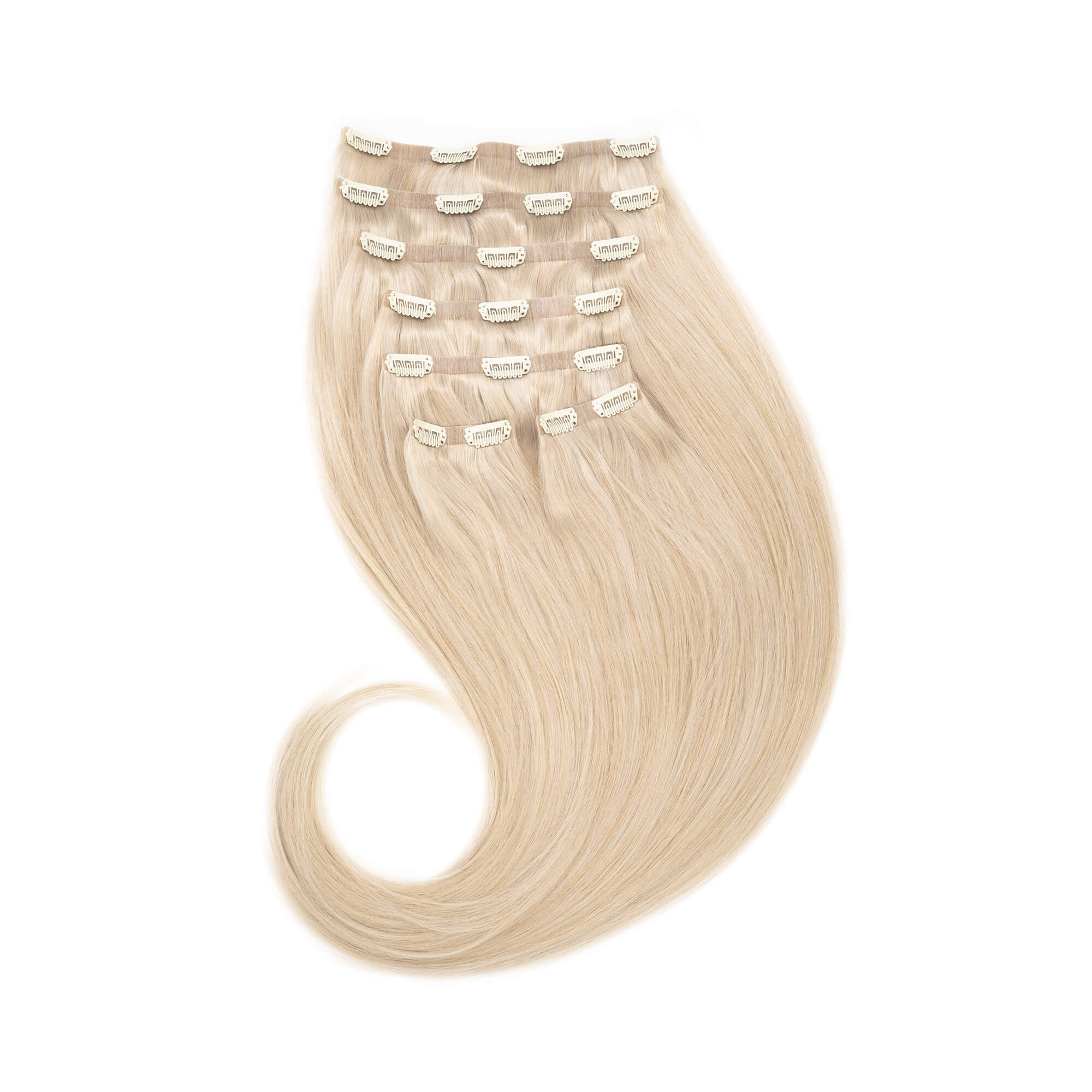 Clip-In extensions senza cucitura - grigio chiaro #HG